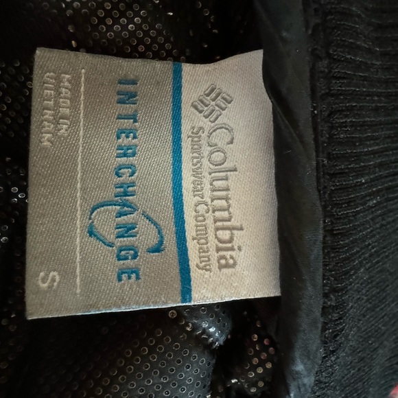 Columbia Interchange Omni Heat Black Quilted Jacket Size Small EUC - Picture 4 of 5